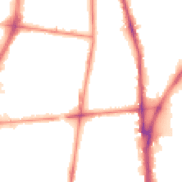 Night-time road noise heatmap for L5 7TX