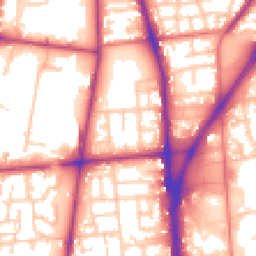 Daytime road noise heatmap for L5 7UA