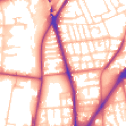 Daytime road noise heatmap for L5 7UB