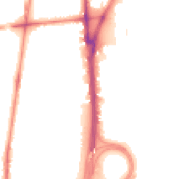 Night-time road noise heatmap for L5 8AB