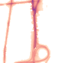 Night-time road noise heatmap for L5 8SB