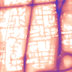 Daytime road noise heatmap for L5 8SE