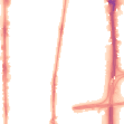 Night-time road noise heatmap for L5 8XE