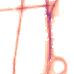 Night-time road noise heatmap for L5 8YE