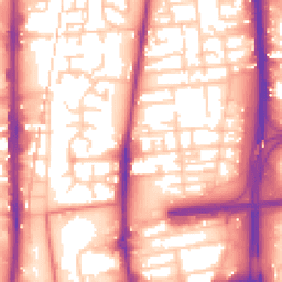 Daytime road noise heatmap for L5 8YF