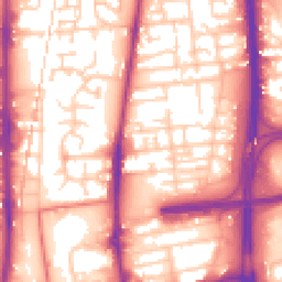 Daytime road noise heatmap for L5 8YG