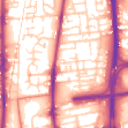 Daytime road noise heatmap for L5 8YH