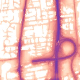 Daytime road noise heatmap for L5 8YL