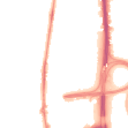 Night-time road noise heatmap for L5 8YQ