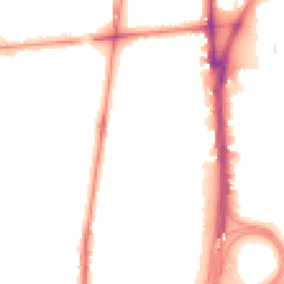 Night-time road noise heatmap for L5 8YW