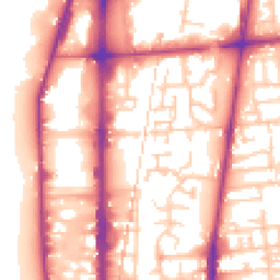 Daytime road noise heatmap for L5 9AH