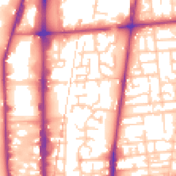 Daytime road noise heatmap for L5 9RF