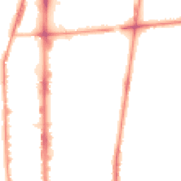 Night-time road noise heatmap for L5 9RF