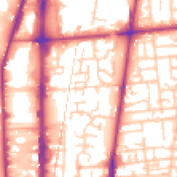 Daytime road noise heatmap for L5 9RQ