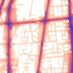 Daytime road noise heatmap for L5 9RR