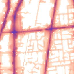 Daytime road noise heatmap for L5 9RT
