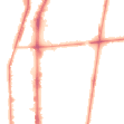 Night-time road noise heatmap for L5 9RU