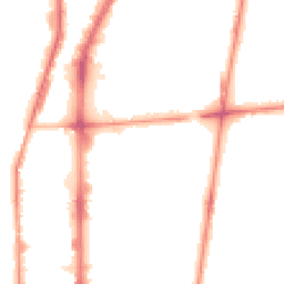Night-time road noise heatmap for L5 9RX