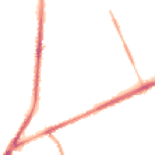 Night-time road noise heatmap for L9 0JP