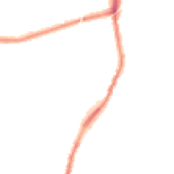 Night-time road noise heatmap for L9 1AX