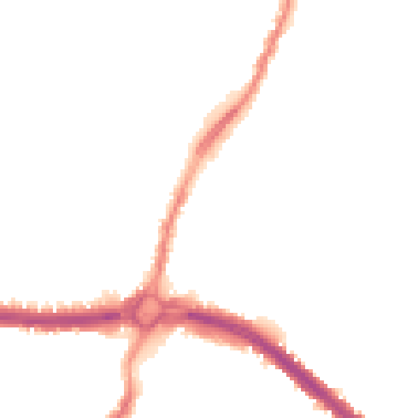 Night-time road noise heatmap for L9 1DX