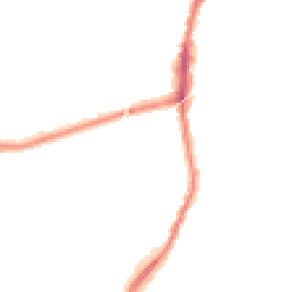 Night-time road noise heatmap for L9 1EY