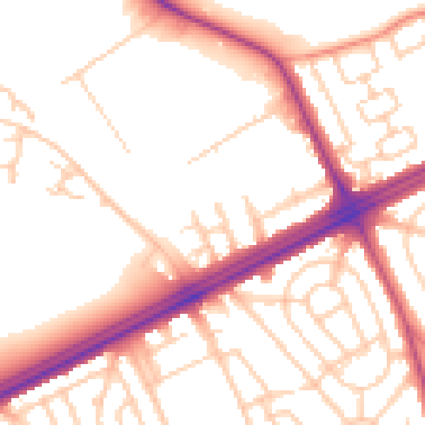 Daytime road noise heatmap for L9 6GB
