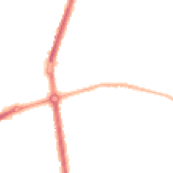 Night-time road noise heatmap for L9 8EH