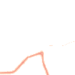 Night-time road noise heatmap for LA13 0ES