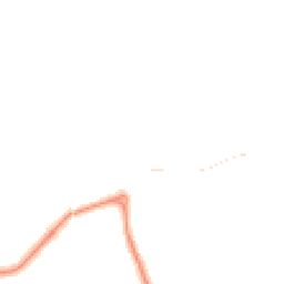 Night-time road noise heatmap for LA13 0HZ