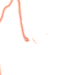 Daytime road noise heatmap for LA13 0NB