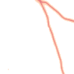 Daytime road noise heatmap for LA13 0NF