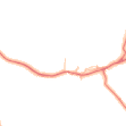 Daytime road noise heatmap for LA13 0NJ