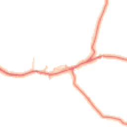 Daytime road noise heatmap for LA13 0NU
