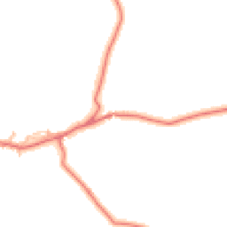 Daytime road noise heatmap for LA13 0NW