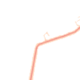 Daytime road noise heatmap for LA13 0QF