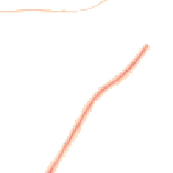 Night-time road noise heatmap for LA13 9JX
