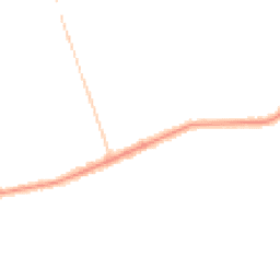 Night-time road noise heatmap for LA13 9RJ