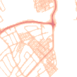 Daytime road noise heatmap for LA14 3BH