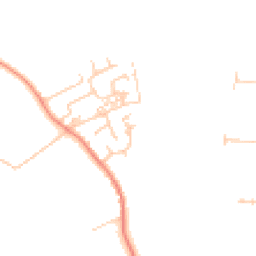 Daytime road noise heatmap for LA14 3RQ