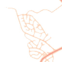 Daytime road noise heatmap for LA14 3UY