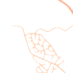 Daytime road noise heatmap for LA14 3XD