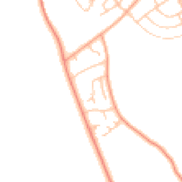 Daytime road noise heatmap for LA14 3YB