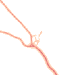 Daytime road noise heatmap for LA14 3YG