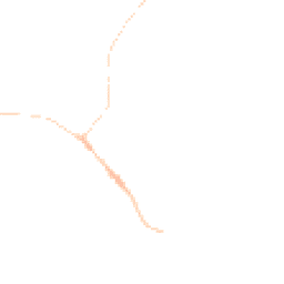 Night-time road noise heatmap for LA18 4AB