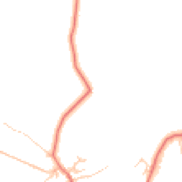Daytime road noise heatmap for LA18 4NF