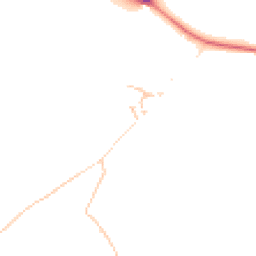 Daytime road noise heatmap for LA18 4NT