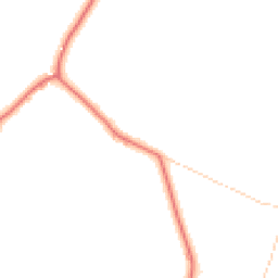 Daytime road noise heatmap for LA18 5EY