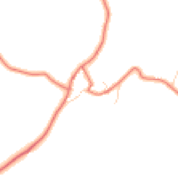 Daytime road noise heatmap for LA18 5HD