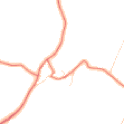 Daytime road noise heatmap for LA18 5HF